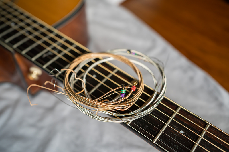 Restring an Acoustic Guitar